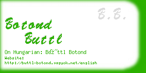 botond buttl business card